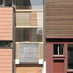 Façade d'un particulier et d'une agence d'architecture