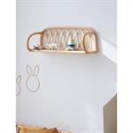 Étagère rotin naturel