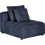 Chauffeuse en tissu Benjo - bleu marineAURORE