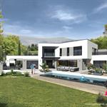 Etude et conception d'une villa ultra-contemporaine de standing avec étage