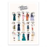 Affiche 50x70 cm - Women of Science - Nour tohme