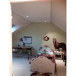 Chambre d'enfants dans les combles