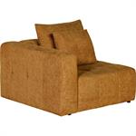 Angle gauche en tissu chenille benjo - jaune arganAURORE