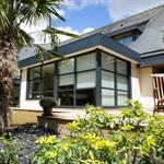 Extension d'une habitation avec un toit plat