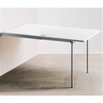 Table console extensible PALLO design blanche