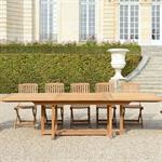 Salle à manger extérieure moderne et extensible