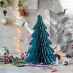 Sapin décoratif à poser en papier H30cm - vertALPILLES