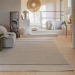 Tapis tissé intérieur extérieur 200x280cm - grisMEDINE