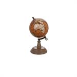 Globe terrestre decoratif sur pied - JOL97967 - Marron - Bois - Taille 