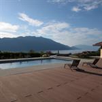 Maison bois basse consommation vue vers le Nord-Ouest