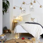 Housse de couette enfant 140x200cm et 1 taie d'oreiller 63x63cm - motifs arganMOUCHOIR