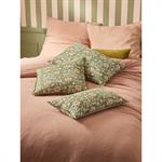 Housse de coussin fleuri indien