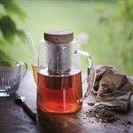 Théière infuseur en verre 1