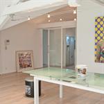 Salle à manger sous les toits