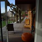 La terrasse depuis le séjour