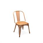 Chaise AC perforée oxyde 3 