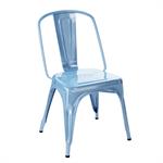 Chaise AC bleu azur