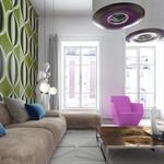 Salon au design atypiqye