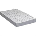 Matelas en mousse haute densité alinéa accueil équilibré 90x200cm - blancMONS2