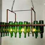 Lustre à bouteilles