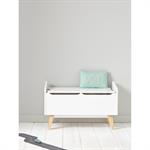 Coffre à jouets bois blanc