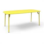 Table de jardin rectangulaire jaune 220 cm Week-End - Petite Friture