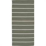 Tapis en coton à rayure 60x120cm - vertBAYA
