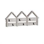 Porte-manteau village beige