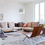 Séjour d'un Séjour d'un appartement Haussmannien à Paris