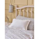 Housse de coussin broderie anglaise