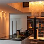 Cuisine avec cave à vin