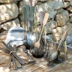 Ménagère 24 pièces en inox - gris métalliséCROCUS