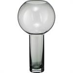 Vase contemporain en verre teinté H32cm - grisPIRAEUS