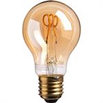 Ampoule décorative LED ambre D6cm culot E27STANDARD