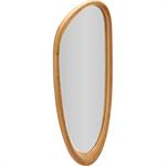 Miroir organique en bois de manguier H80cm - naturelALMOS