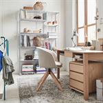 Bibliothèque en acier - blancZEBUL