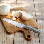 Couteau santoku en céramique - gris métalliséMETALIS