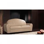 Bout de canapé en métal doré et marbre blanc