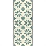 Tapis de cuisine carreaux de ciment en vinyle 50x120cmSOLENE