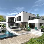Etude et conception d'une villa ultra-contemporaine de standing avec étage