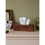 Boîte à mouchoirs en bois