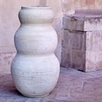 Vase contemporain en terre cuite H34cm - naturelTINGHIR