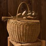 Panier pique-nique en rotin - naturelBARLIN