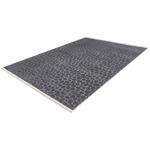 Tapis  contemporaine en polyester graphite 200x280