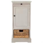 Meubles de rangement en bois de pin gris