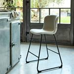 Chaise de bar en tissu H66cm - beigeOPIO