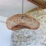 Suspension non électrifiée en rotin L77cm - naturelMAINA