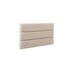 Tête de lit Line Simili Ivoire 144 x 110 x 13 cm