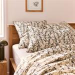 Lot de 2 taies d'oreiller en percale de coton 50x70cm - motifs romarinROMARIN