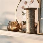 Photophore en verre D9cm - brun ombreSOLINE